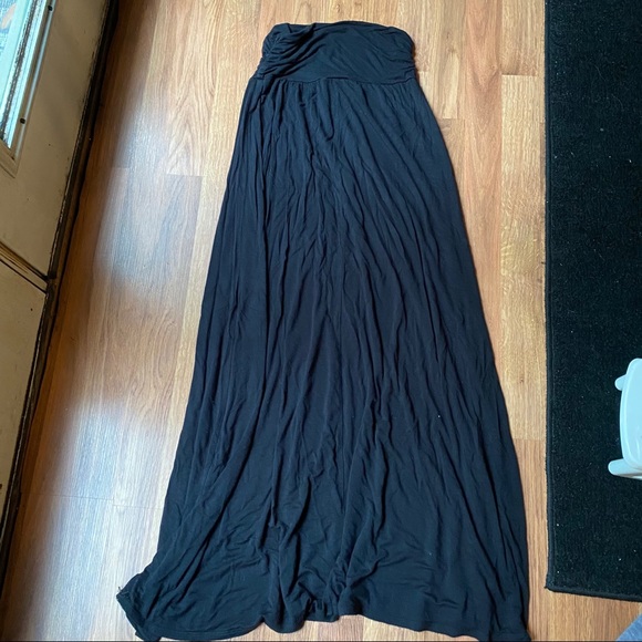 Black Maxi Skirt - Picture 1 of 3